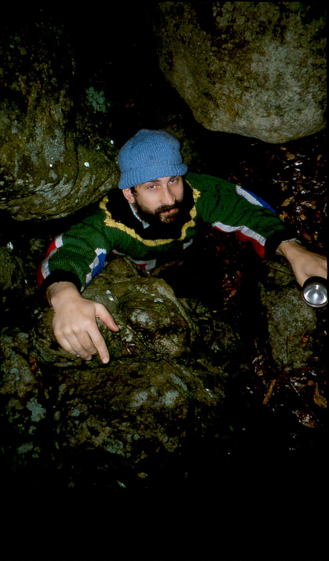 Peter Swart at Leap Year Grotto